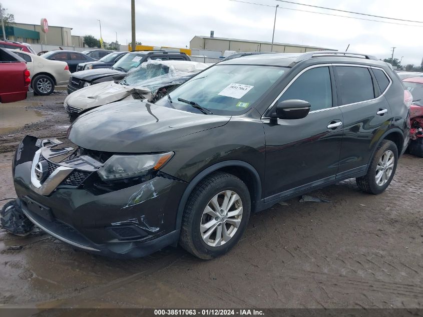 2015 Nissan Rogue Sv VIN: 5N1AT2MV8FC911161 Lot: 38517063