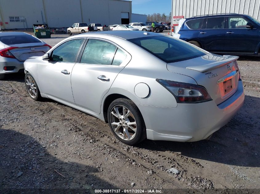 2012 Nissan Maxima 3.5 Sv VIN: 1N4AA5AP3CC865614 Lot: 38517137