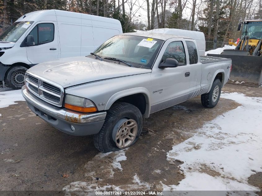 2004 Dodge Dakota Slt VIN: 1D7HG42N04S687186 Lot: 38517263