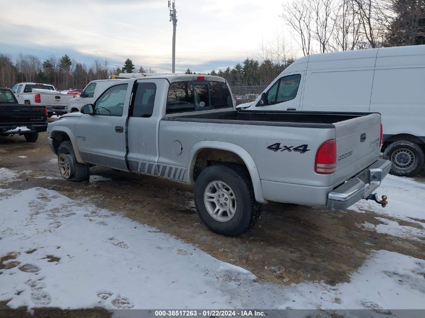 2004 Dodge Dakota Slt VIN: 1D7HG42N04S687186 Lot: 38517263