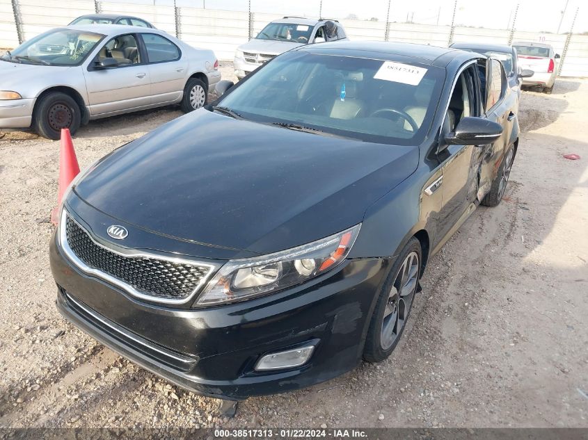 2015 Kia Optima Sx Turbo VIN: 5XXGR4A66FG503411 Lot: 38517313