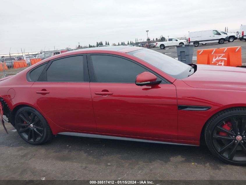 SAJBG4BVXGCY04871 2016 Jaguar Xf S