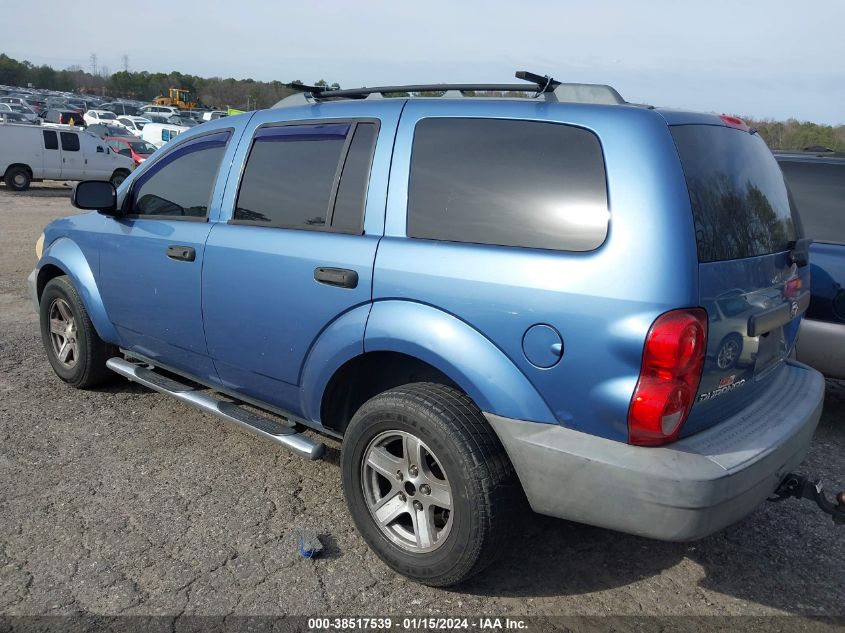 2007 Dodge Durango Sxt VIN: 1D8HD38P07F544145 Lot: 38517539