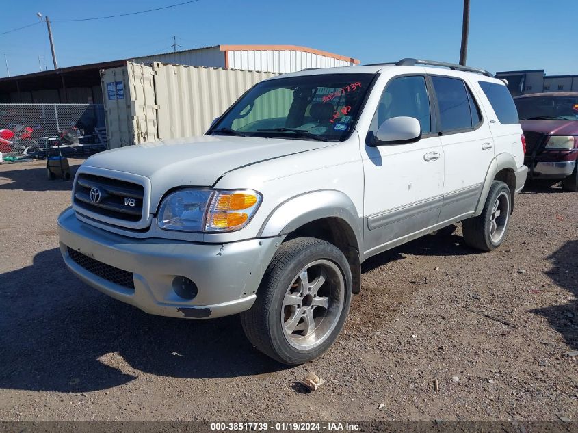 2004 Toyota Sequoia Sr5 V8 VIN: 5TDZT34A14S217269 Lot: 38517739