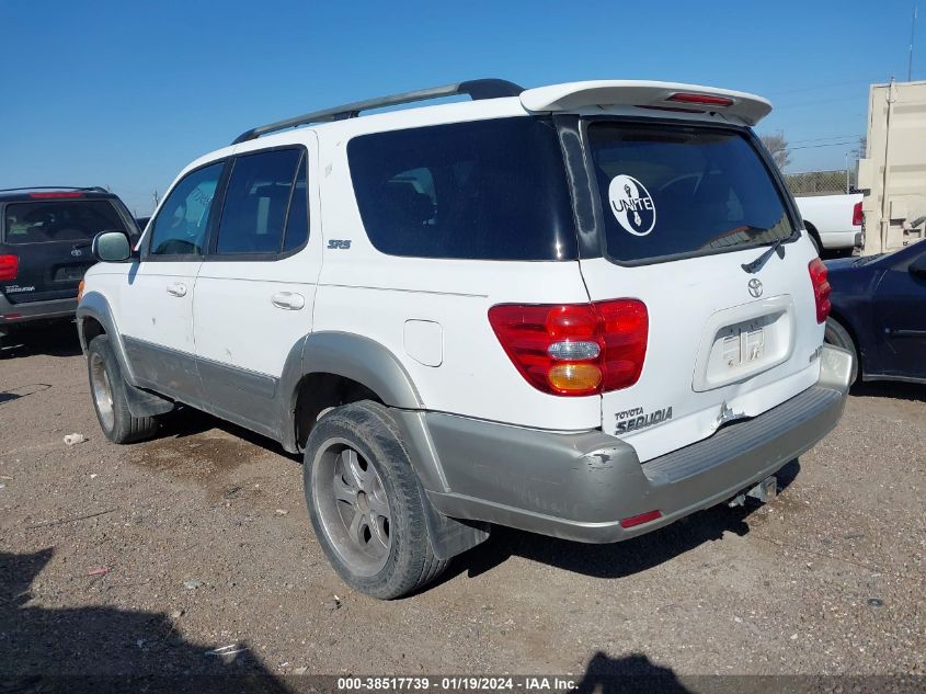 2004 Toyota Sequoia Sr5 V8 VIN: 5TDZT34A14S217269 Lot: 38517739