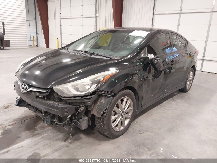 2016 Hyundai Elantra Se VIN: 5NPDH4AE5GH760983 Lot: 38517792