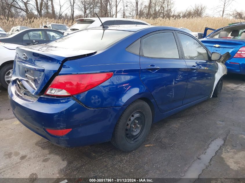 2015 Hyundai Accent Gls VIN: KMHCT4AE1FU815116 Lot: 38517961