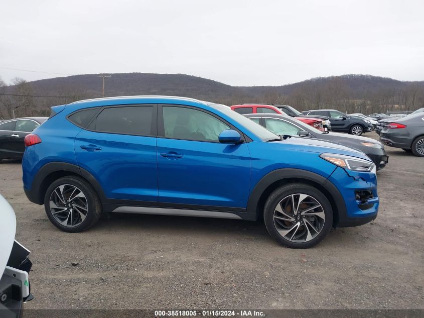 2021 Hyundai Tucson Limited/Sel/Sport/Ultimate/Value VIN: KM8J3CAL8MU302393 Lot: 38518005