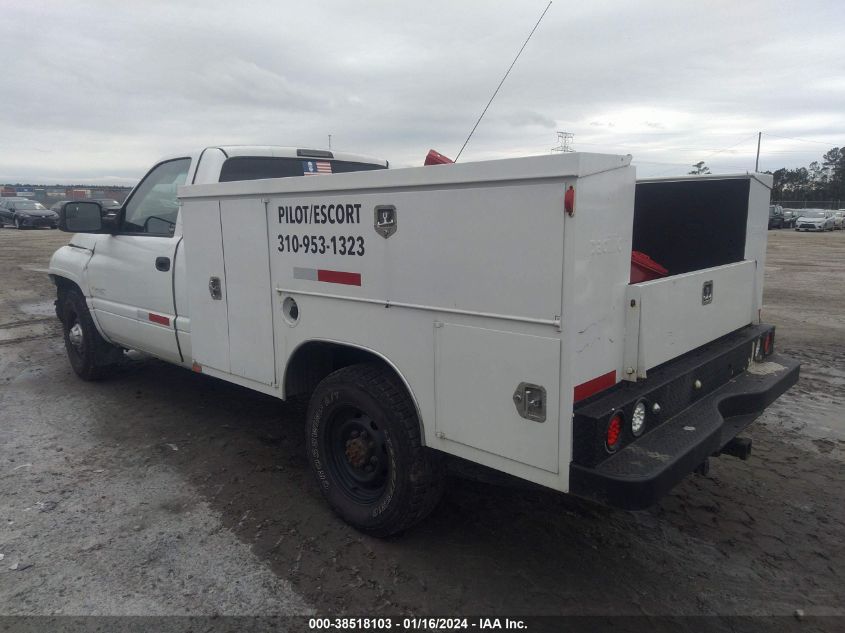 2001 Dodge Ram Br2500 St VIN: 3B6KC26621M276089 Lot: 38518103