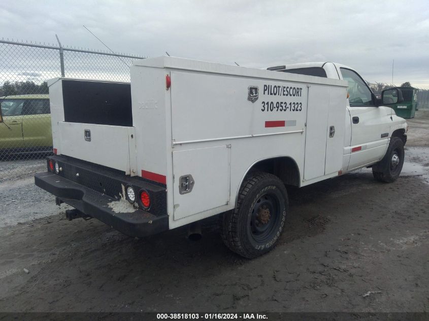 2001 Dodge Ram Br2500 St VIN: 3B6KC26621M276089 Lot: 38518103