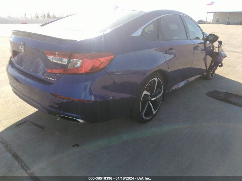 2022 Honda Accord Sport VIN: 1HGCV1F35NA048666 Lot: 38518396