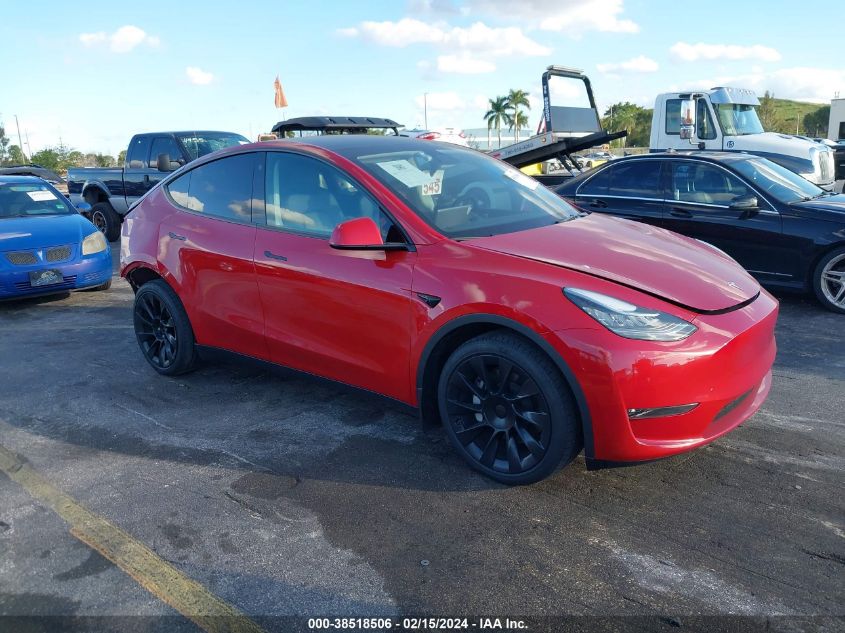 2023 TESLA MODEL Y AWD/LONG RANGE DUAL MOTOR ALL-WHEEL DRIVE - 7SAYGDEE0PF594033