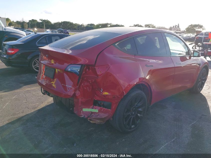 2023 TESLA MODEL Y AWD/LONG RANGE DUAL MOTOR ALL-WHEEL DRIVE - 7SAYGDEE0PF594033