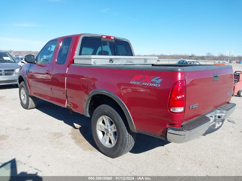 2002 Ford F-150 VIN: 2FTRX18L52CA57409 Lot: 38518560