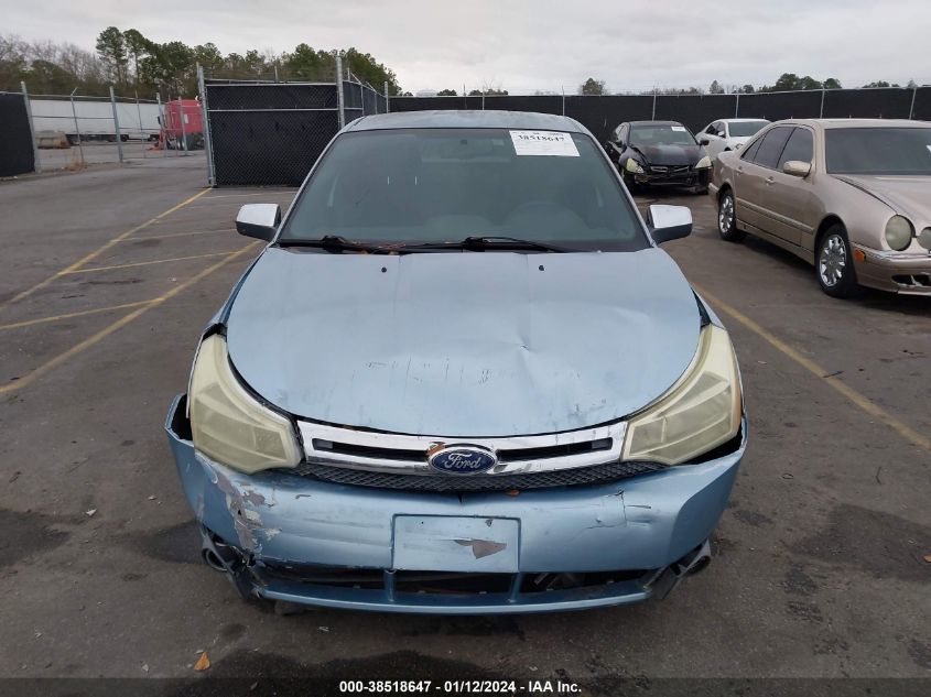 2008 Ford Focus Se/Ses VIN: 1FAHP35N78W270569 Lot: 38518647