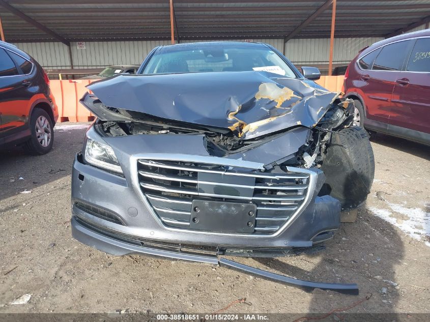 KMHGN4JE8FU081831 2015 Hyundai Genesis 3.8