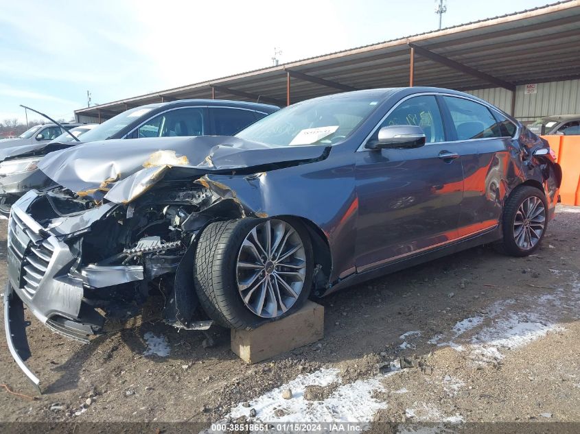 KMHGN4JE8FU081831 2015 Hyundai Genesis 3.8