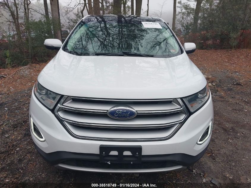 2018 Ford Edge Sel VIN: 2FMPK4J81JBB45922 Lot: 38518749