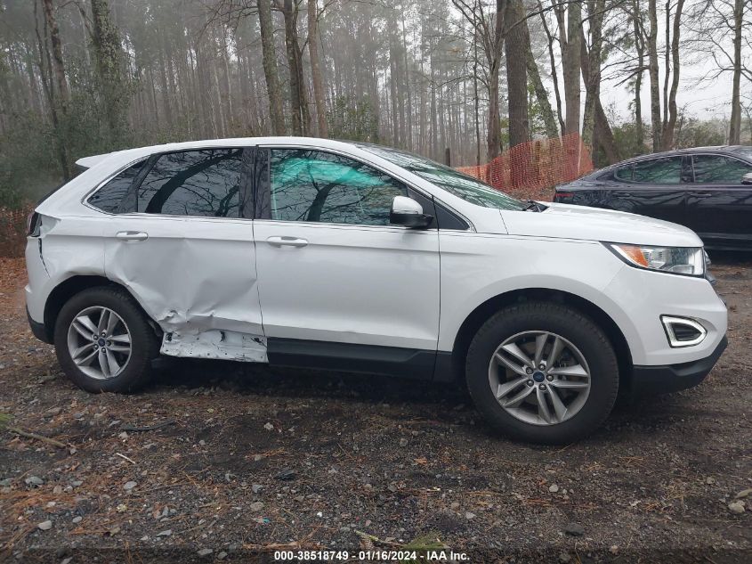 2018 Ford Edge Sel VIN: 2FMPK4J81JBB45922 Lot: 38518749