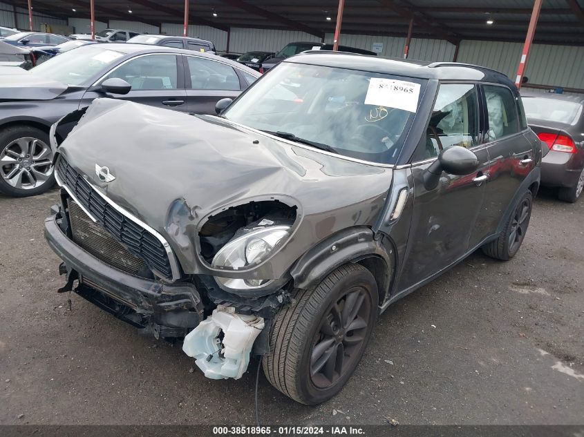 2013 Mini Countryman Cooper S VIN: WMWZC3C50DWM28478 Lot: 38518965