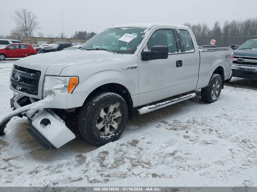 1FTEX1EM7EKE46791 2014 Ford F-150 Stx