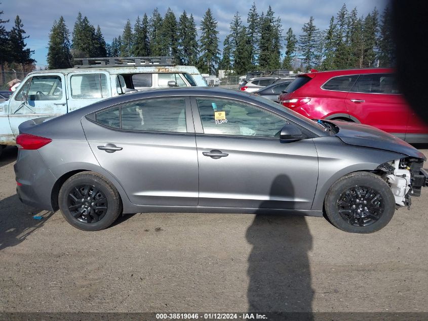 2018 Hyundai Elantra Se VIN: 5NPD74LFXJH395961 Lot: 38519046