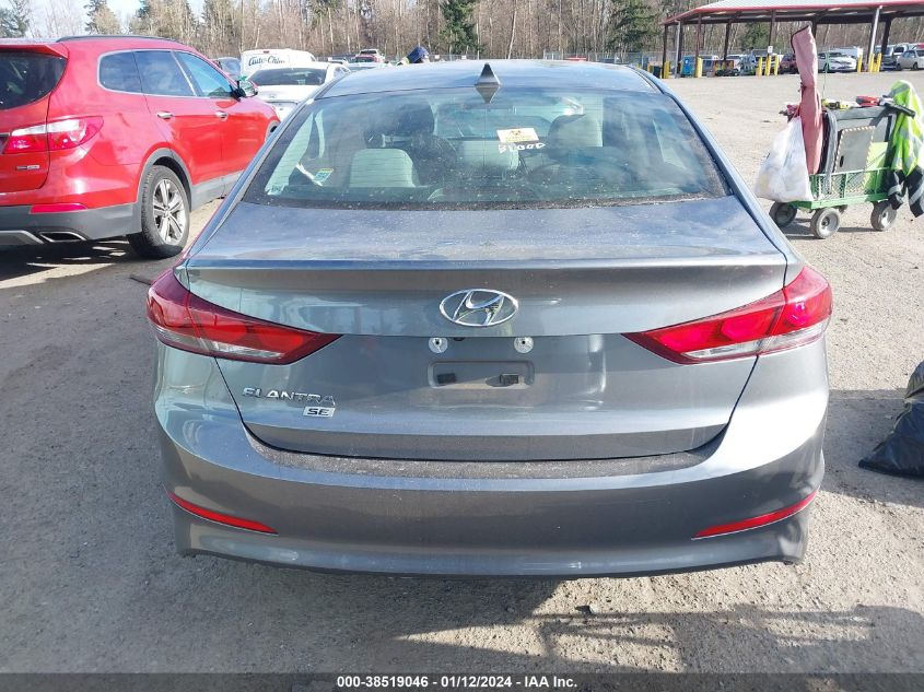 2018 Hyundai Elantra Se VIN: 5NPD74LFXJH395961 Lot: 38519046