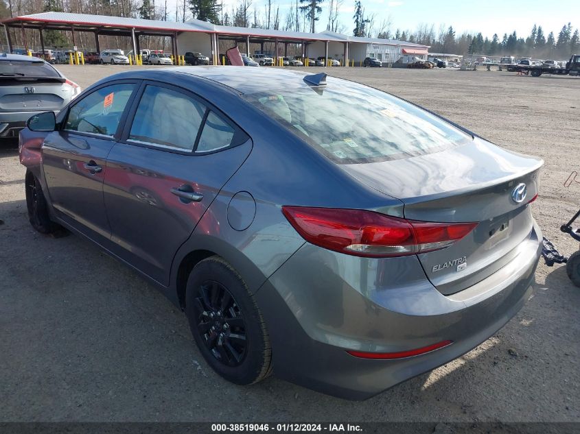 2018 Hyundai Elantra Se VIN: 5NPD74LFXJH395961 Lot: 38519046