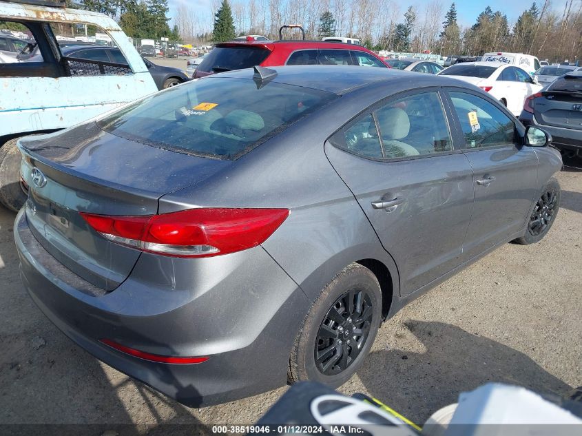 2018 Hyundai Elantra Se VIN: 5NPD74LFXJH395961 Lot: 38519046