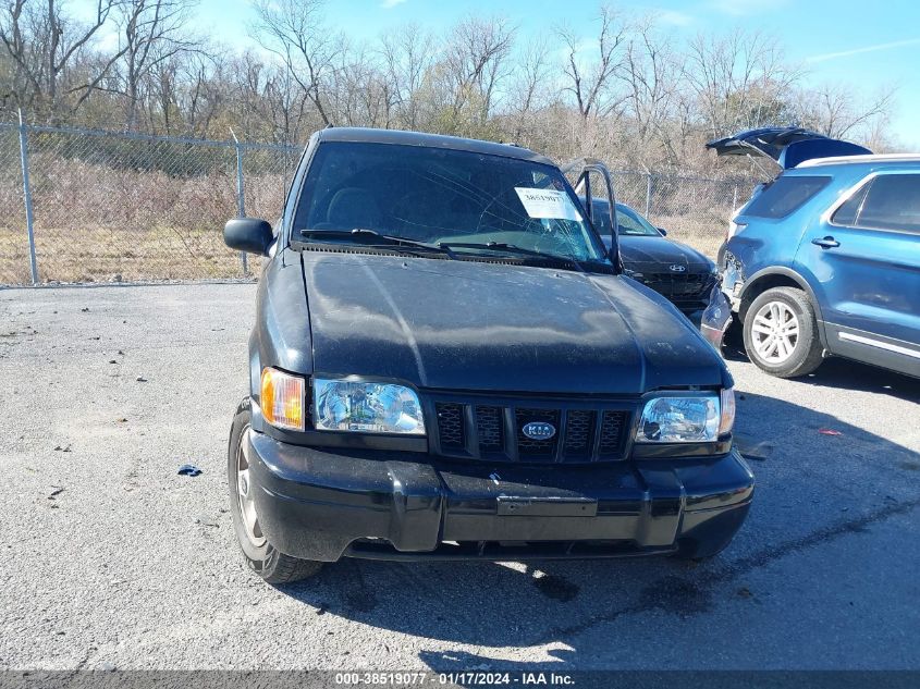 2002 Kia Sportage Base (A4)/Base (M5) VIN: KNDJB723X25123194 Lot: 38519077