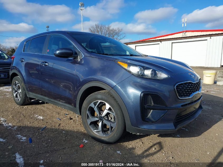 2021 Kia Sportage Lx VIN: KNDPM3AC8M7855622 Lot: 38519173