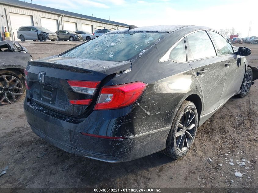 2021 Honda Accord Ex-L VIN: 1HGCV1F53MA040274 Lot: 38519221