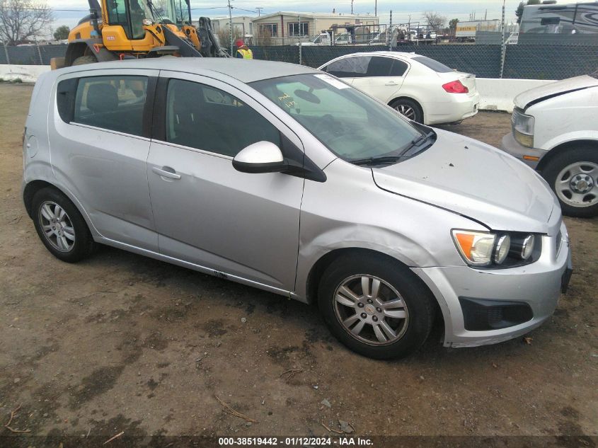 2012 Chevrolet Sonic 2Lt VIN: 1G1JC6SH9C4104381 Lot: 38519442