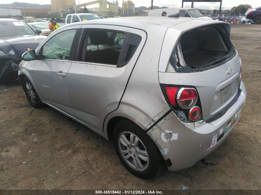 2012 Chevrolet Sonic 2Lt VIN: 1G1JC6SH9C4104381 Lot: 38519442