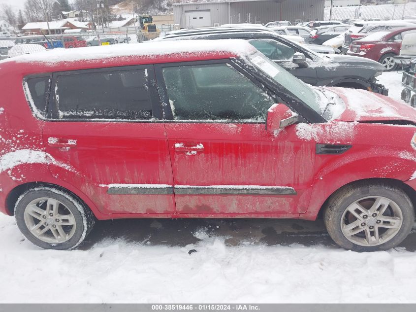 2011 Kia Soul + VIN: KNDJT2A25B7313448 Lot: 38519446