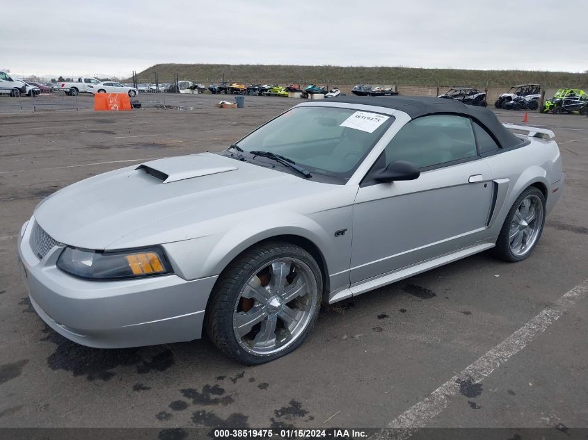 2003 Ford Mustang Gt VIN: 1FAFP45X33F377206 Lot: 38519475