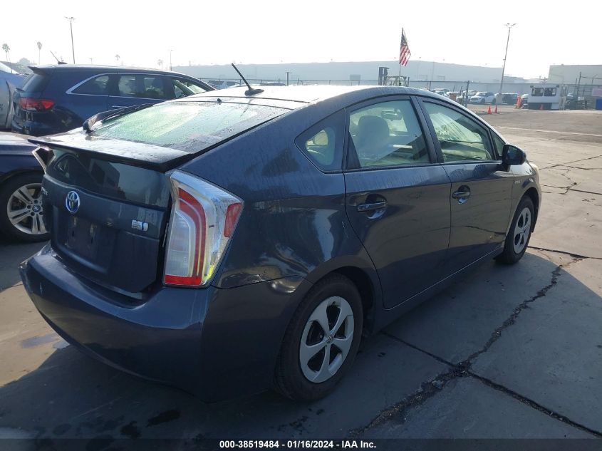 2015 Toyota Prius Three VIN: JTDKN3DU9F1896990 Lot: 38519484