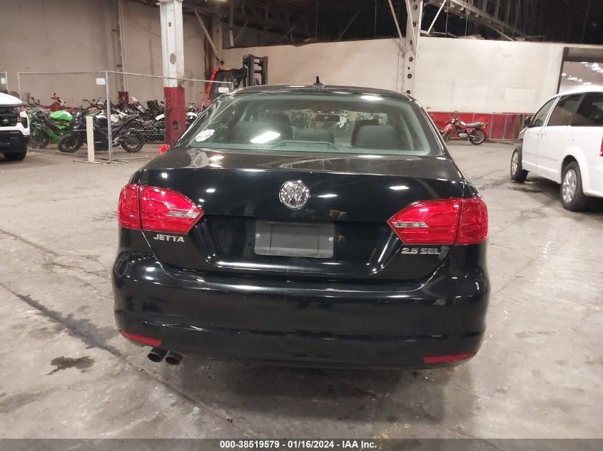 3VWLZ7AJ8BM303219 2011 Volkswagen Jetta 2.5L Sel