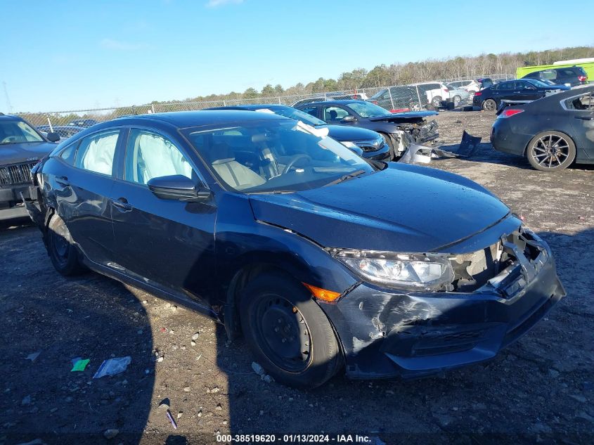 2016 Honda Civic Lx VIN: 19XFC2F58GE024659 Lot: 38519620