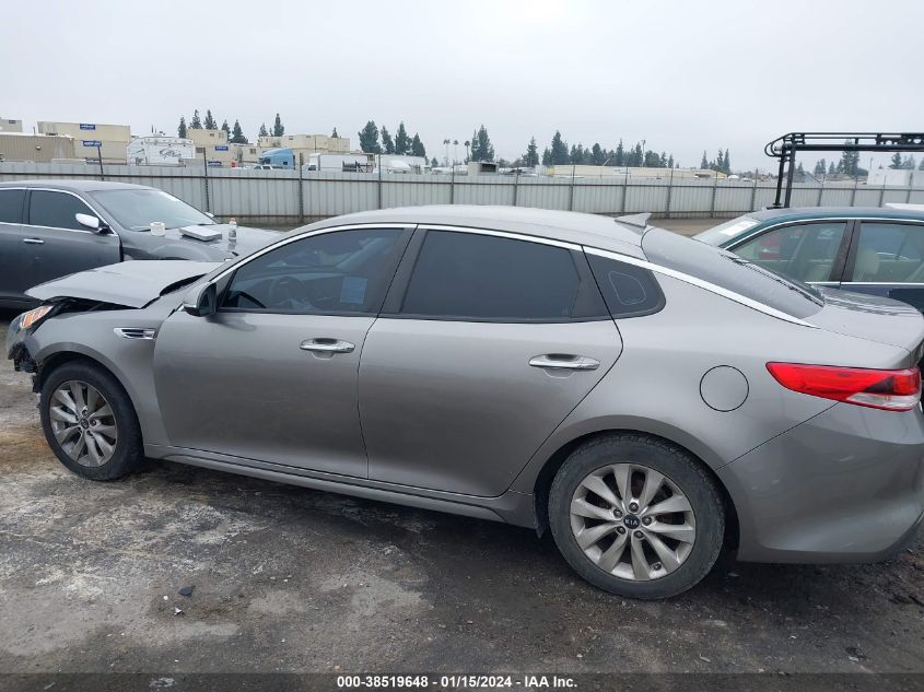 2016 Kia Optima Lx VIN: 5XXGT4L31GG026165 Lot: 38519648