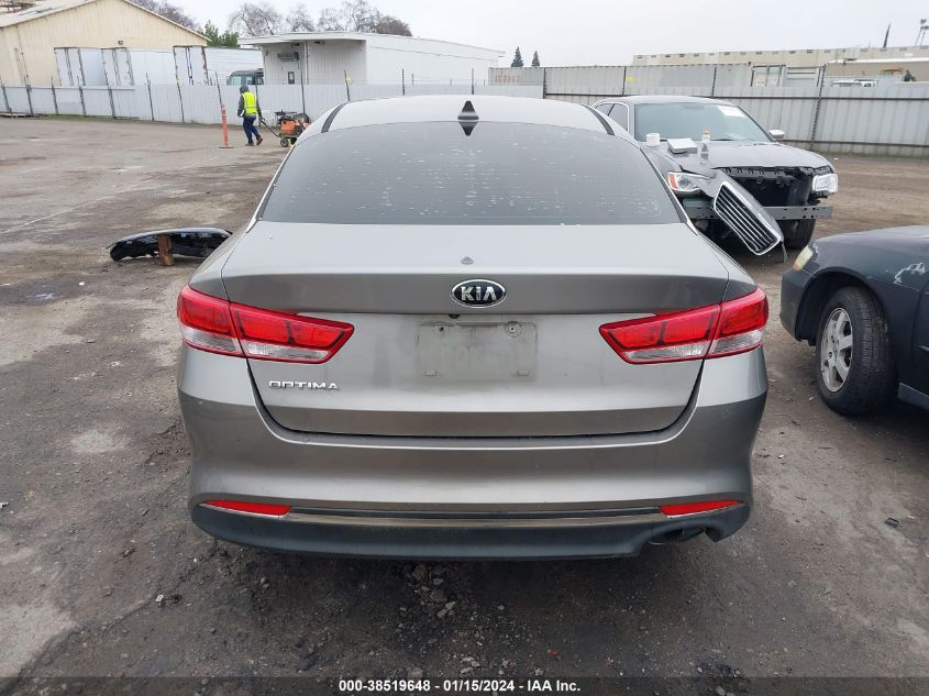 2016 Kia Optima Lx VIN: 5XXGT4L31GG026165 Lot: 38519648