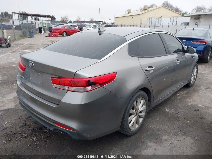 2016 Kia Optima Lx VIN: 5XXGT4L31GG026165 Lot: 38519648