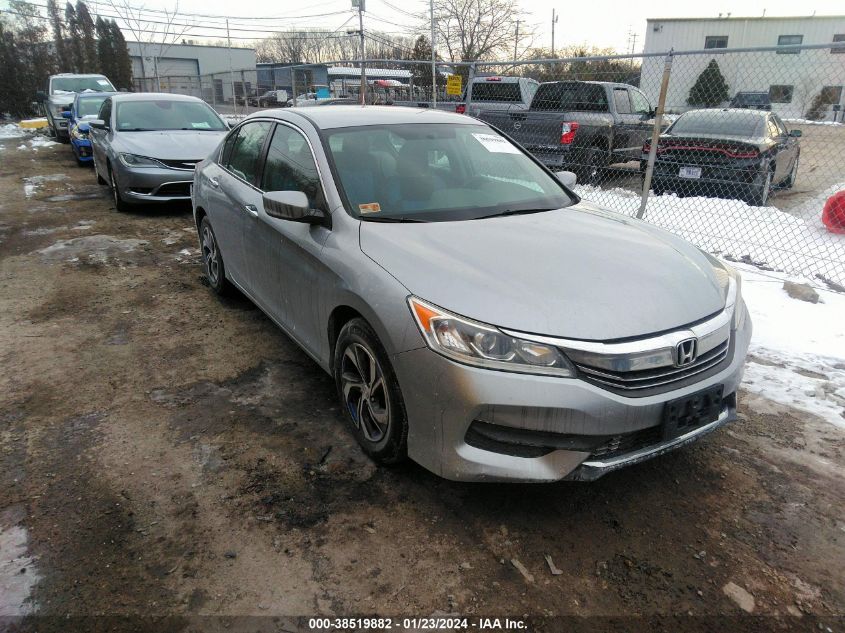 2017 Honda Accord Lx VIN: 1HGCR2F33HA237458 Lot: 38519882