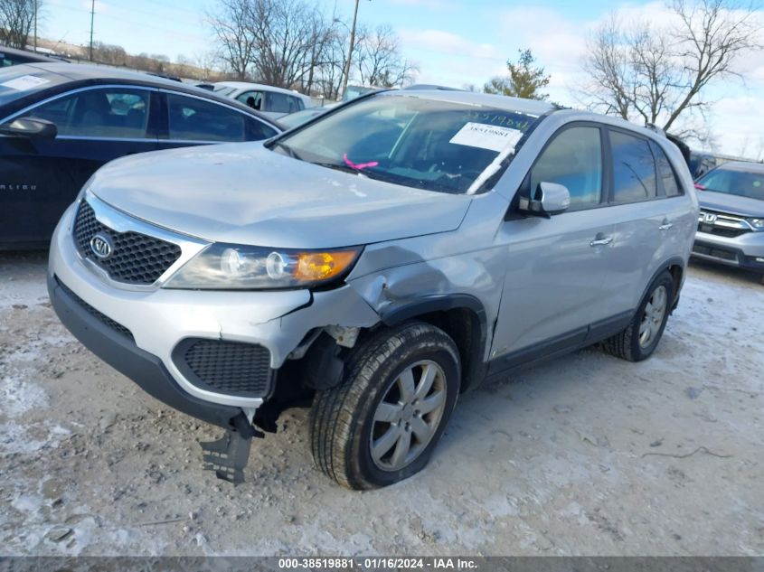 2012 Kia Sorento Lx V6 VIN: 5XYKTDA20CG280816 Lot: 38519881