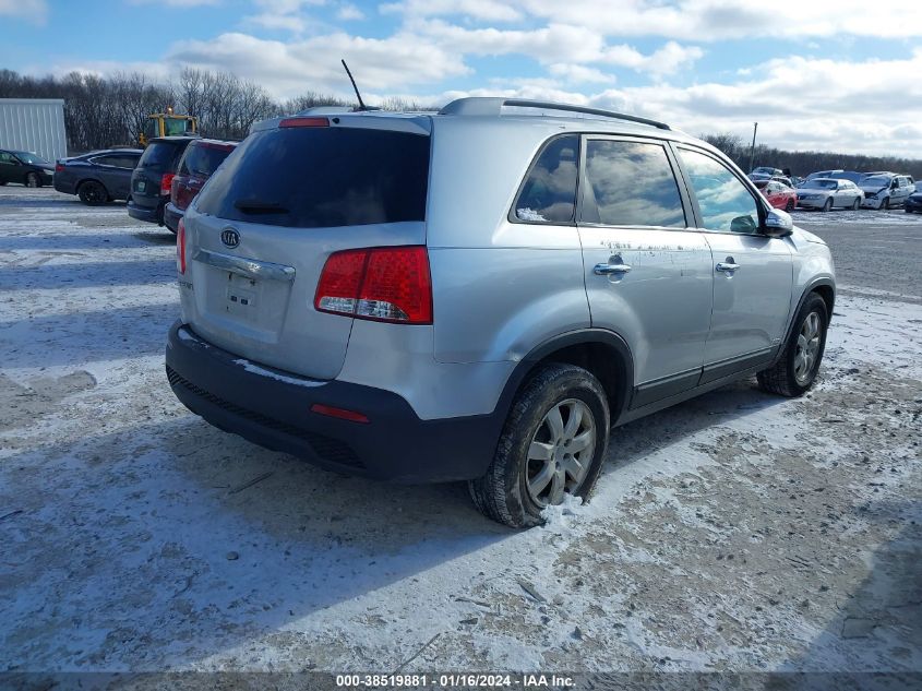 2012 Kia Sorento Lx V6 VIN: 5XYKTDA20CG280816 Lot: 38519881