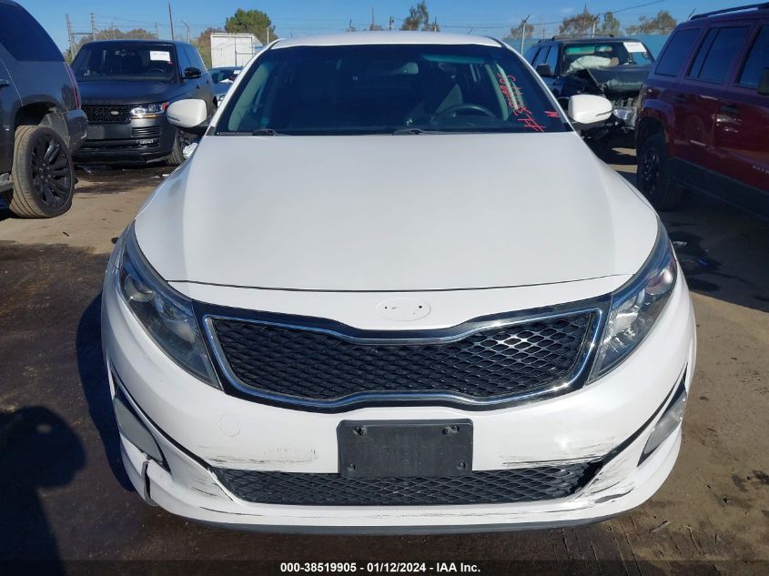 2015 Kia Optima Lx VIN: KNAGM4A76F5563052 Lot: 38519905