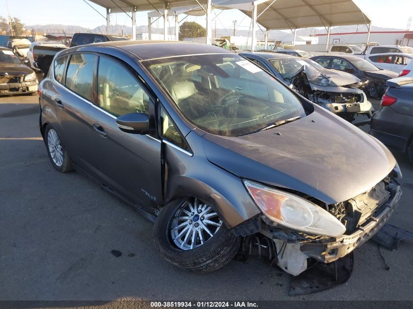 2013 Ford C-Max Hybrid Sel VIN: 1FADP5BU1DL555012 Lot: 38519934