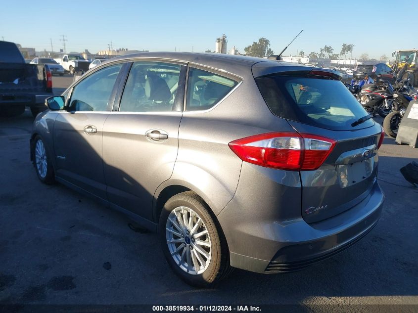 2013 Ford C-Max Hybrid Sel VIN: 1FADP5BU1DL555012 Lot: 38519934