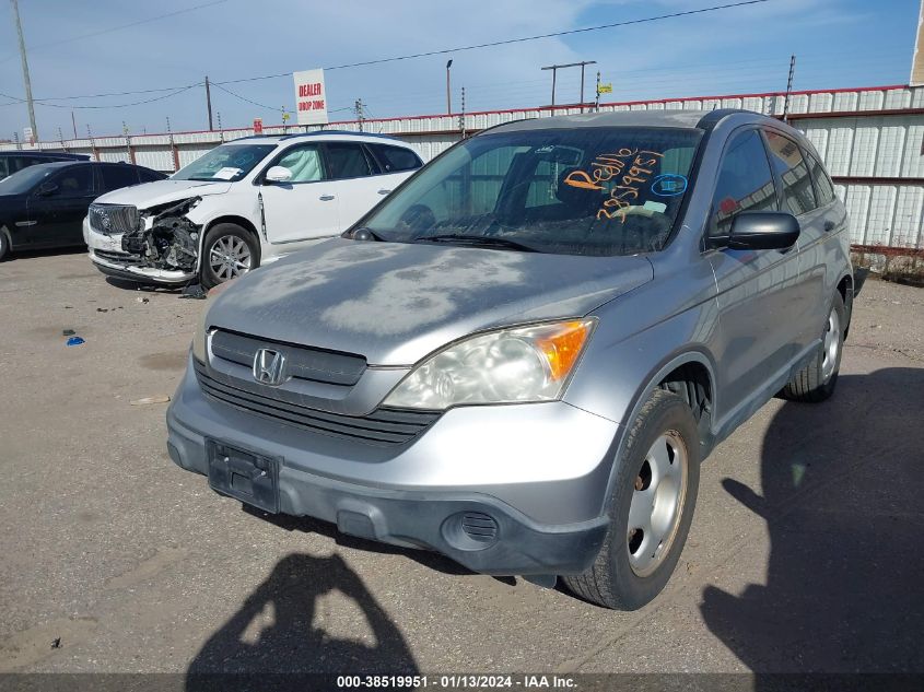 2008 Honda Cr-V Lx VIN: JHLRE38368C007248 Lot: 38519951