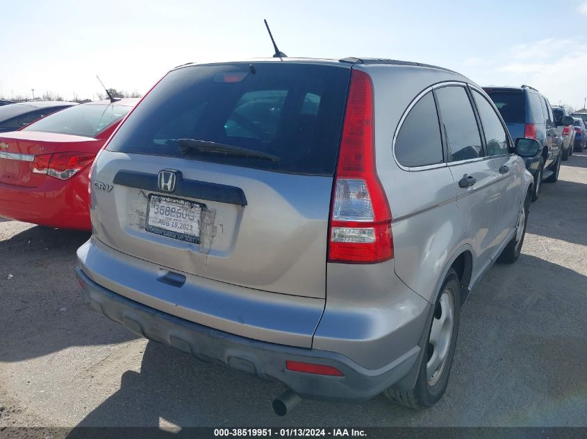 2008 Honda Cr-V Lx VIN: JHLRE38368C007248 Lot: 38519951